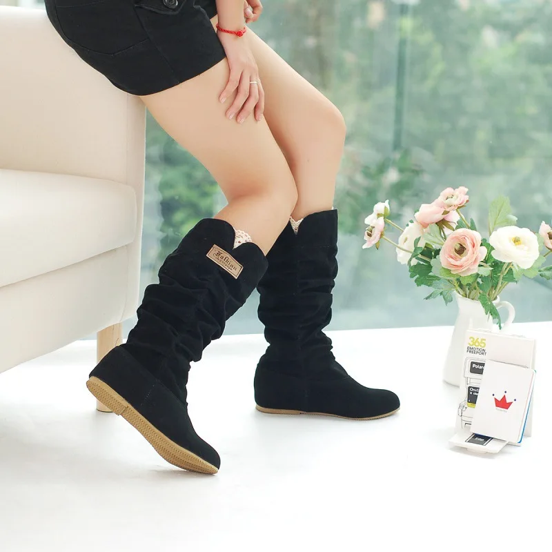 2026 New Mid-tube Snow Boots H - Pipe Bending Spring 리뷰 및 가격
