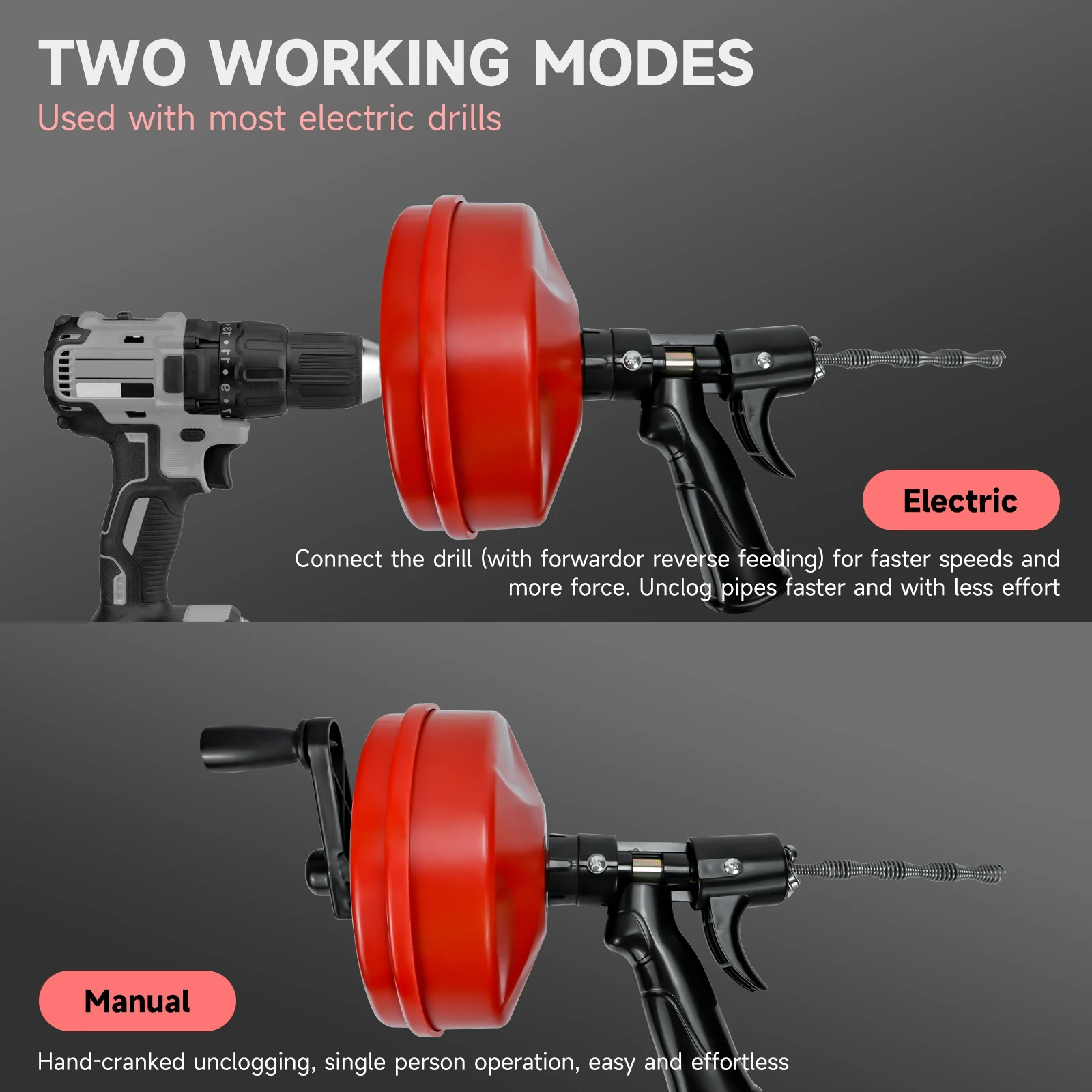 Professional Drain Snake Auger - Drain Snake Flexible 리뷰 및 가격