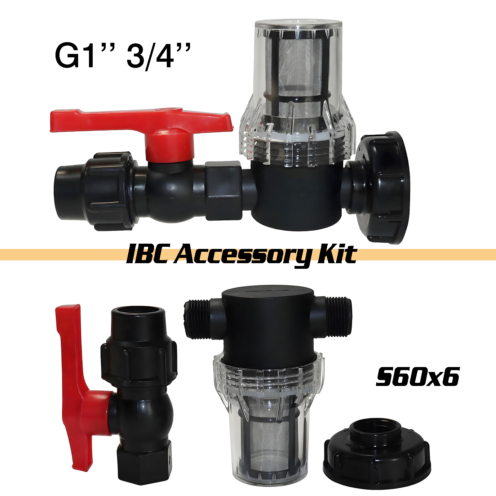 3Pcs Kit IBC water tank filter - Float Ball Valve 리뷰 및 가격