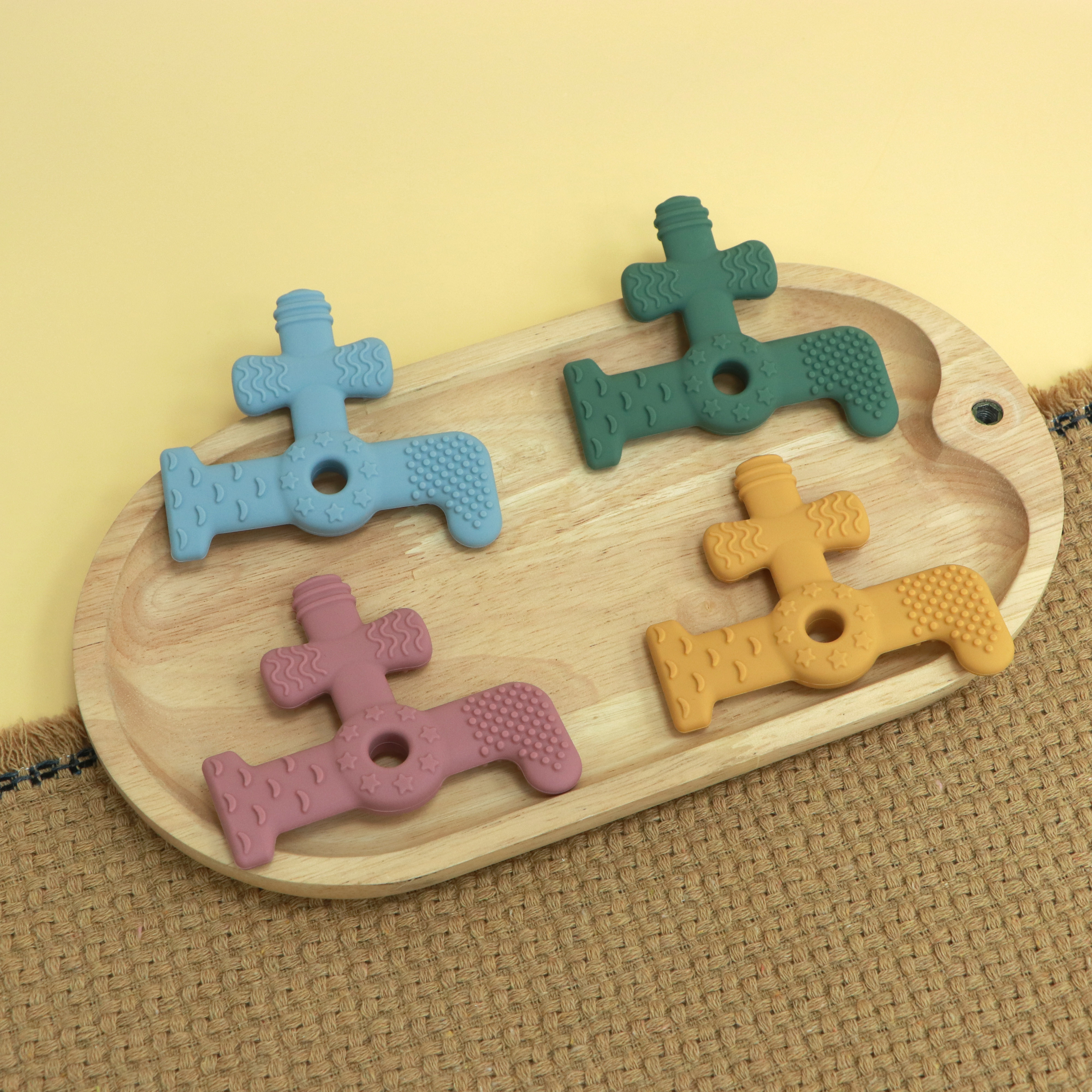 Faucet Shape Silicone Teether  - Silicone Tap Washer 리뷰 및 가격