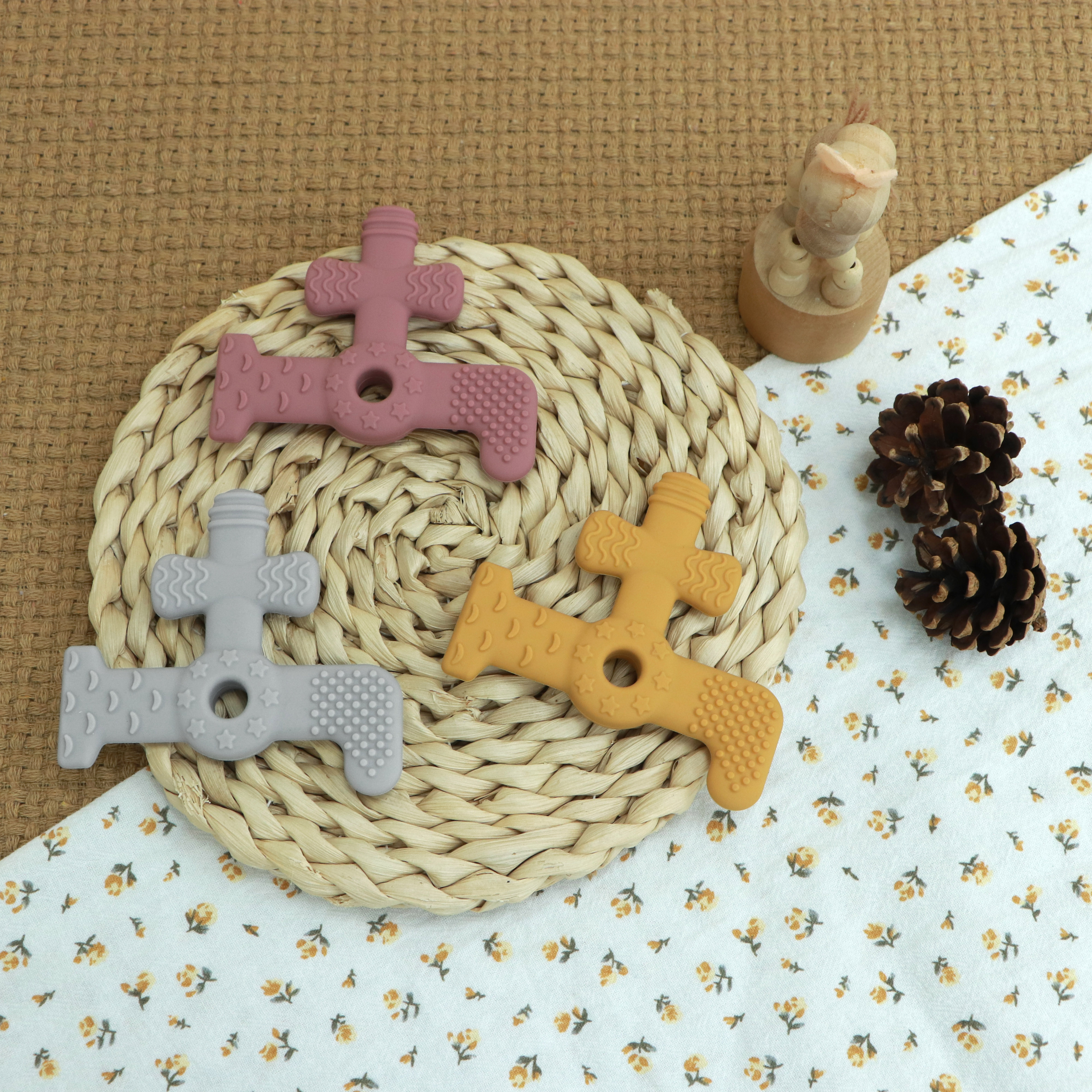Faucet Shape Silicone Teether  - Silicone Tap Washer 리뷰 및 가격