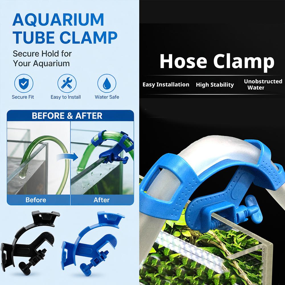 New Aquarium Filtration Holder - Plastic Pipe Clip 리뷰 및 가격
