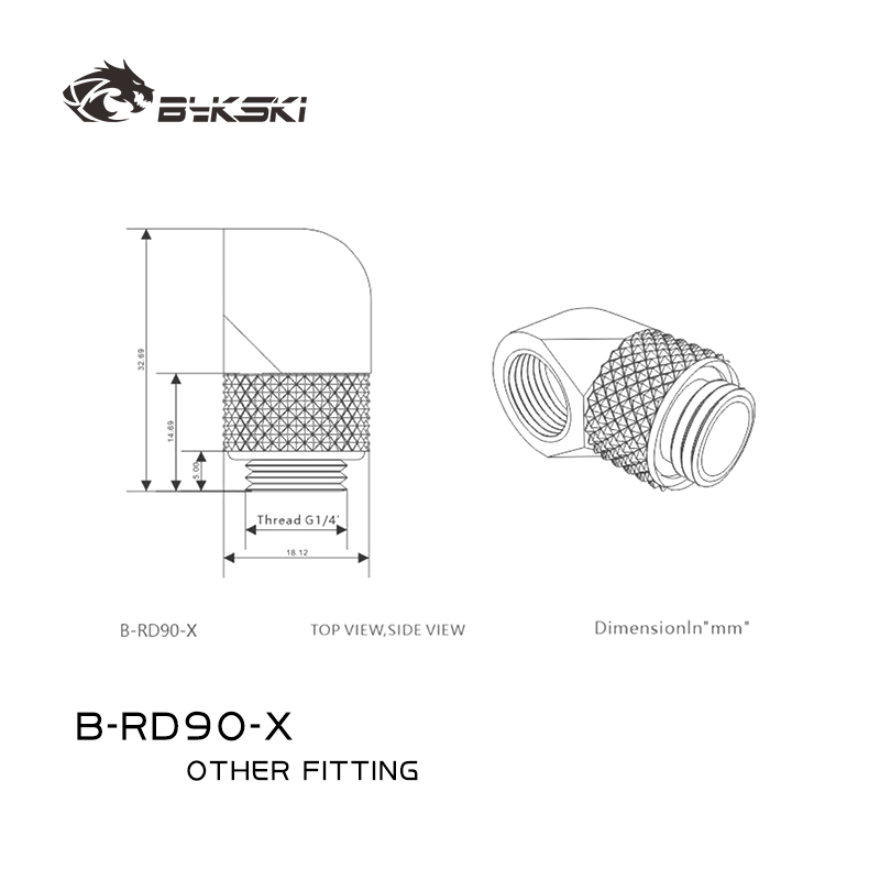 BYKSKI G1/4'' 90 Degree Rotary - Compression Fitting Brass 리뷰 및 가격