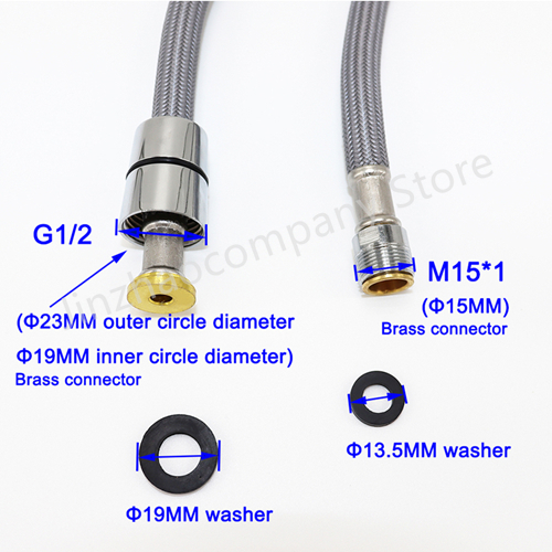 50cm/60cm/85cm/150cm/180cm/300 - Flexible Hose Braided 리뷰 및 가격