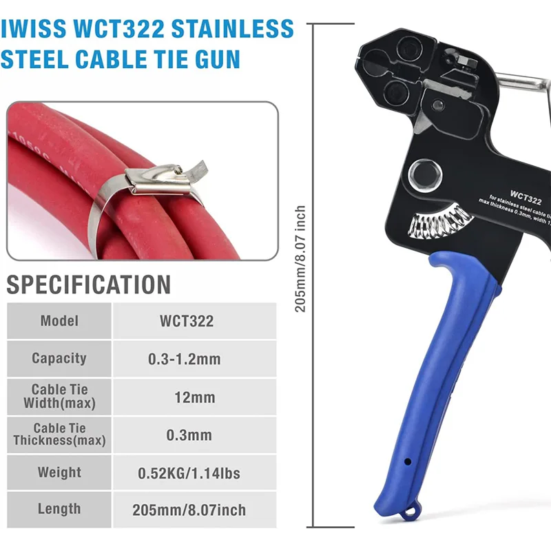 Cable Tie for Stainless Steel  - Pipe Cutter Ratchet 리뷰 및 가격