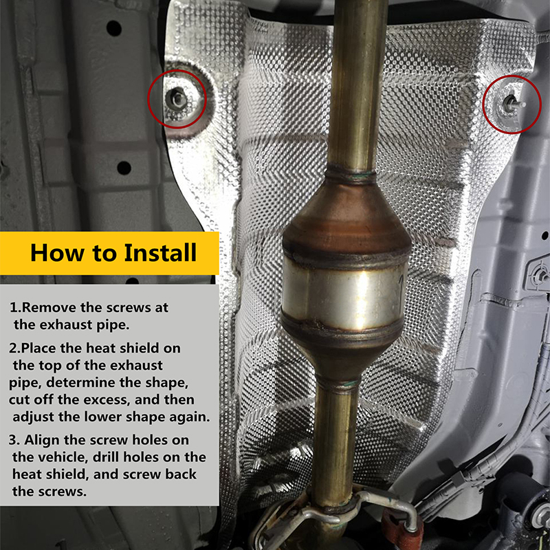 Car Embossed Aluminum Heat Shi - Pipe Freeze Spray 리뷰 및 가격