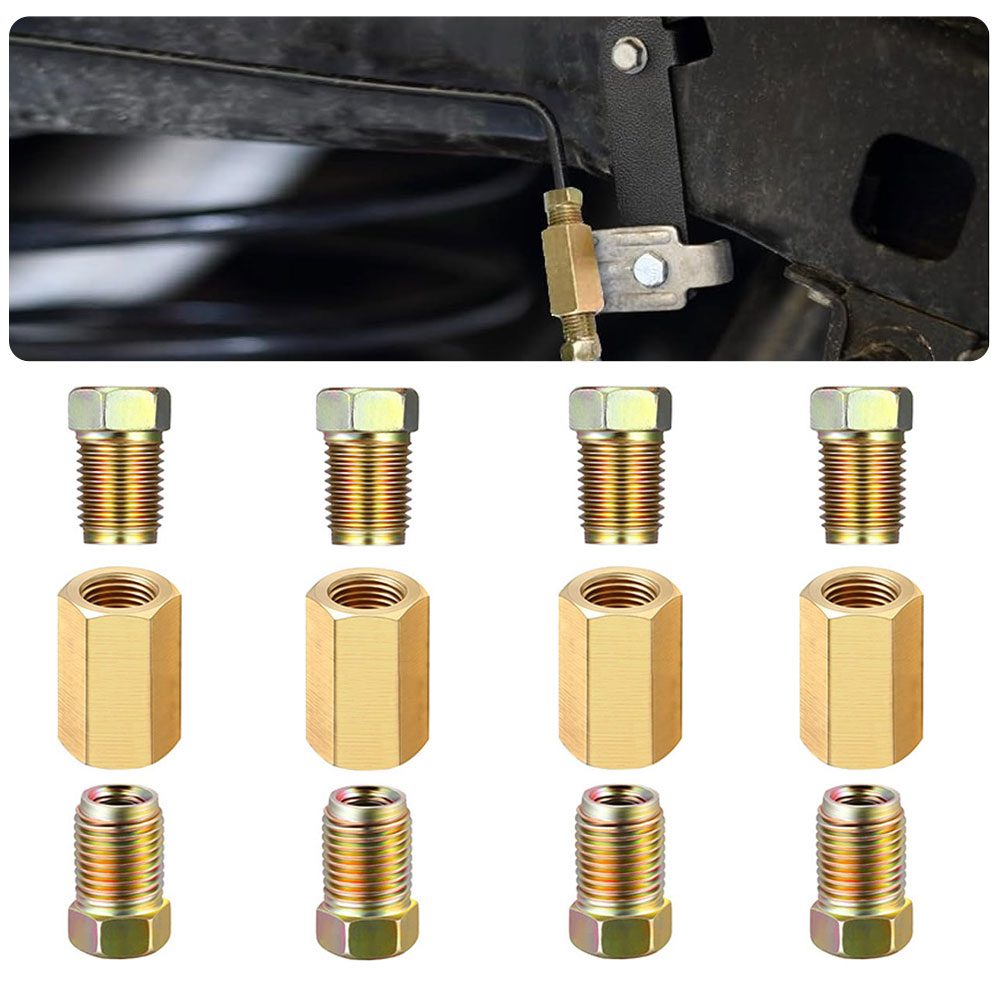 12pcs 3/16 (3/8-24 Inverted) B - Compression Fitting Brass 리뷰 및 가격