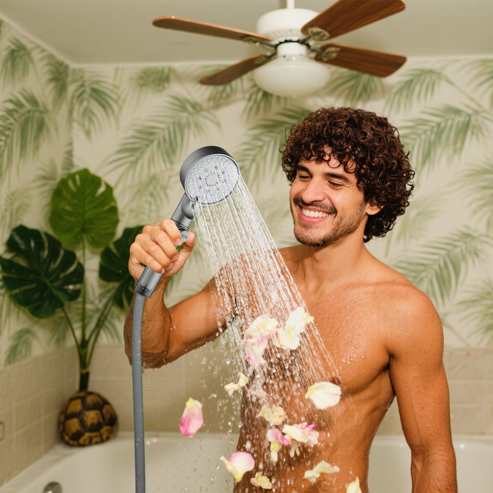 New Shower Head 5 Modes Filter - Silicone Tap Washer 리뷰 및 가격