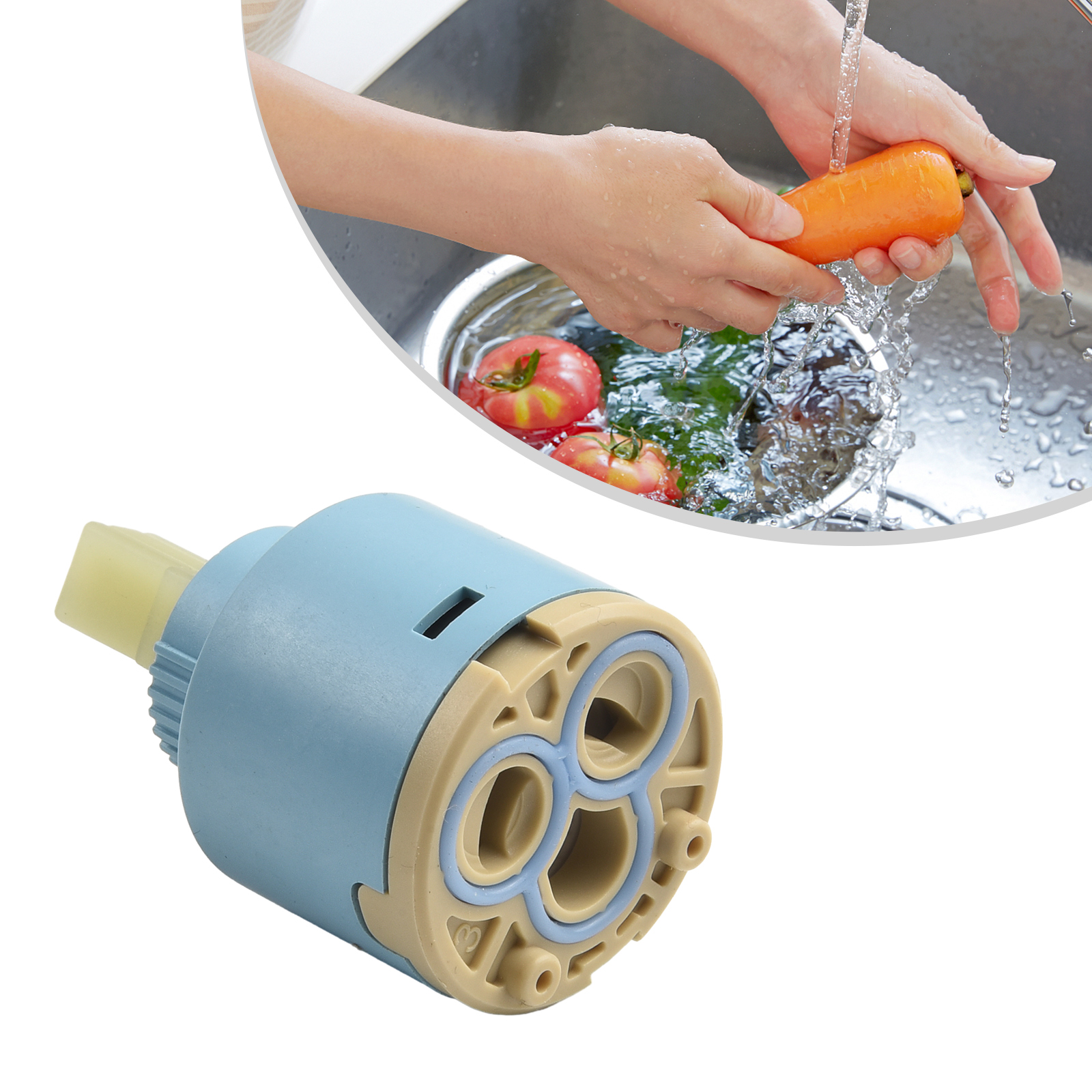 1pc Ceramic Cartridge 35mm/40m - Basin Mixer Cartridge 리뷰 및 가격