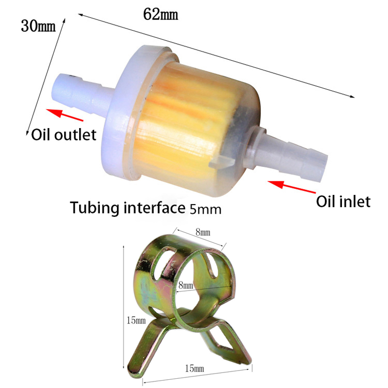 1Set Fuel Petrol Inline Hose P - Plastic Pipe Clip 리뷰 및 가격
