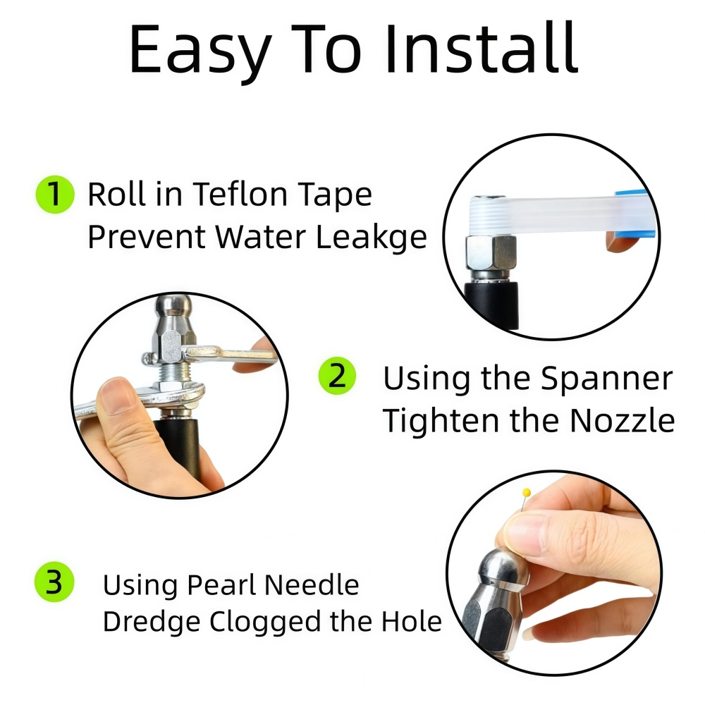 5~50m Pressure Washer Sewer Je - Drain Pipe Clip 리뷰 및 가격