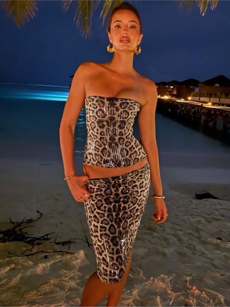 Woman 2 Piece Set Outfit Sexy  - Pipe Bending Spring 리뷰 및 가격